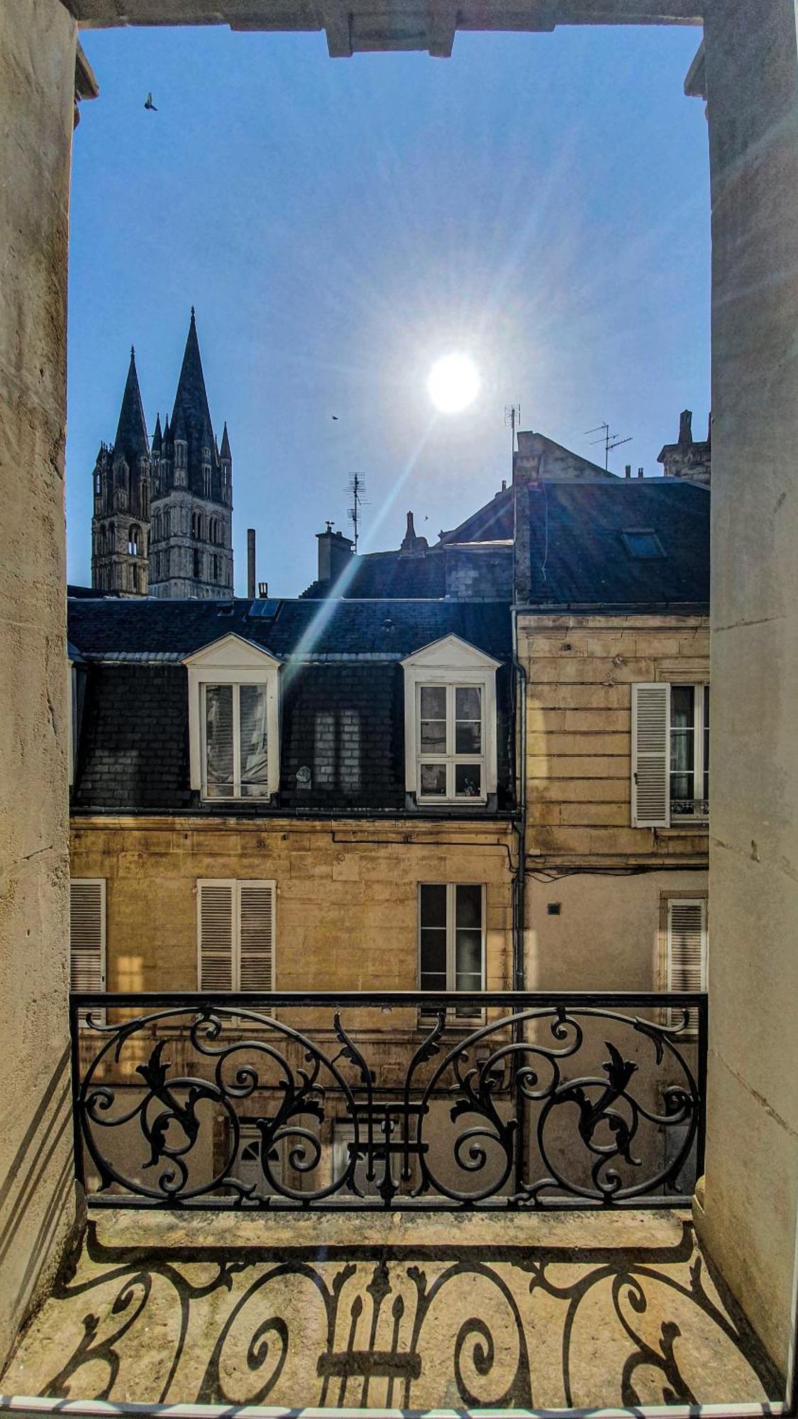 קאין Charming Studio With View Of The Abbaye-Aux-Hommes חדר תמונה